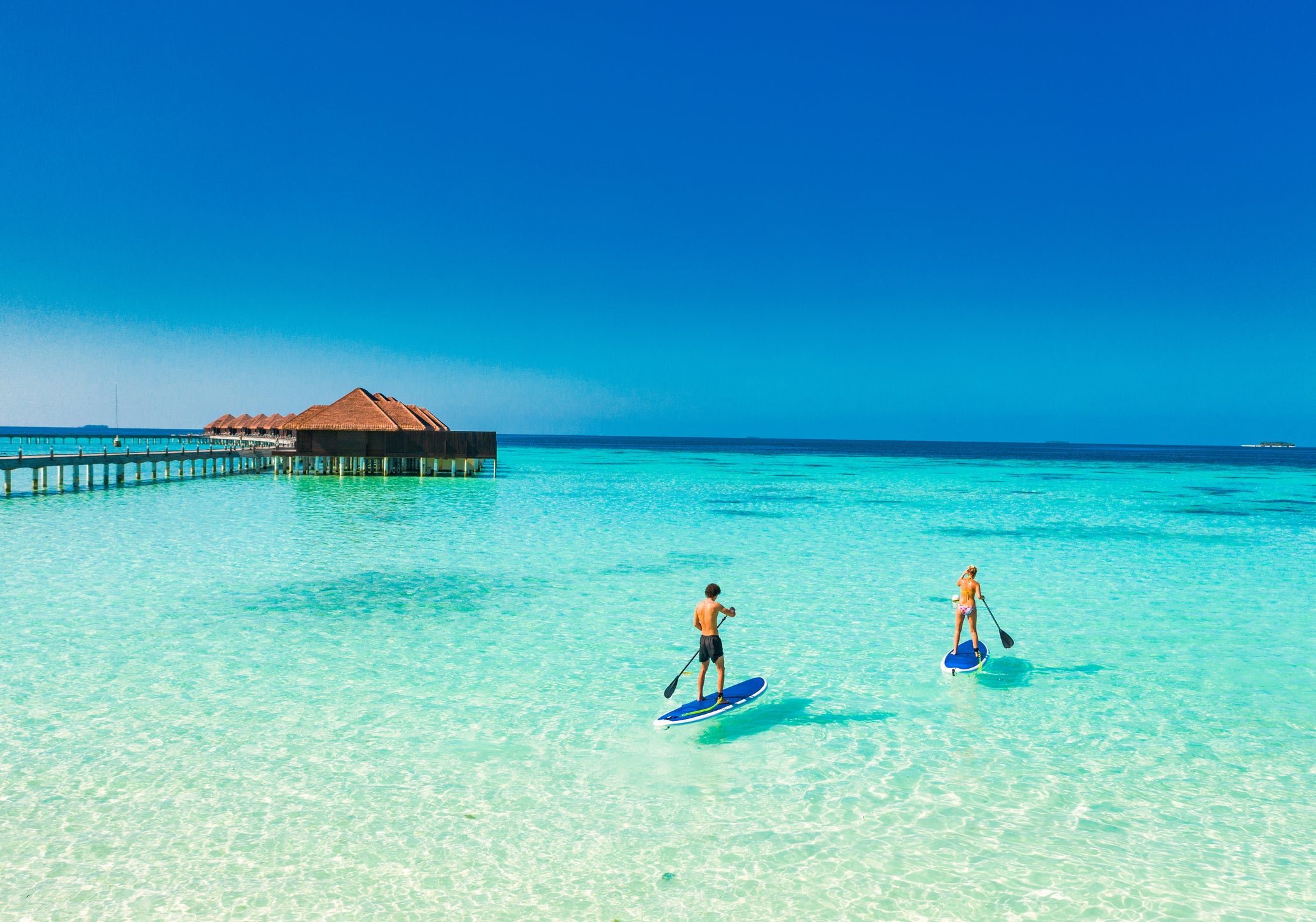 The Maldives is a honeymoon hot spot for couples of all ages