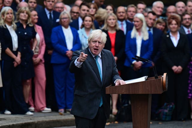 <p>The prospects for a Boris Johnson comeback are looking bleak </p>