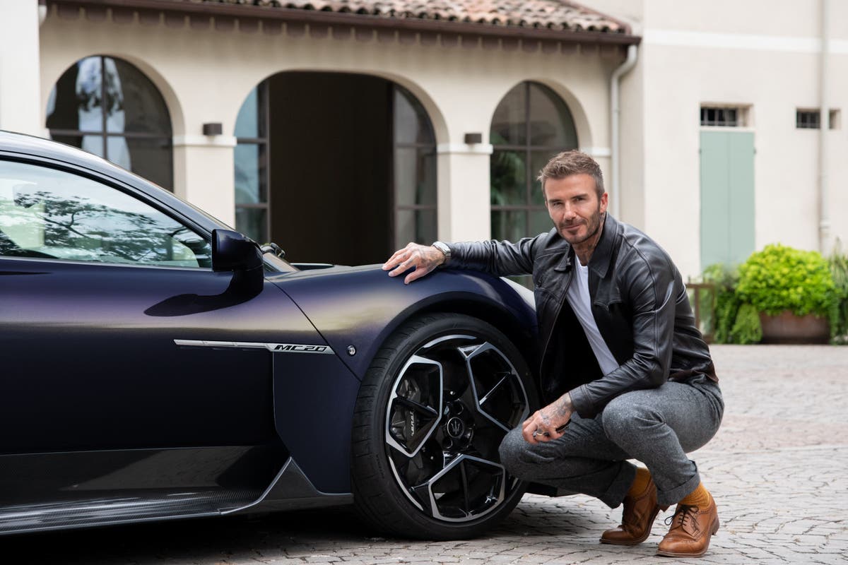 David Beckham designs new car collection with Maserati