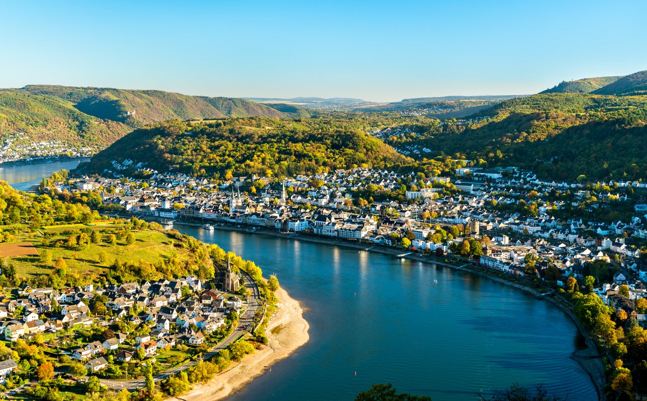 Boppard is one of the towns that Rhine river cruise ships stop at
