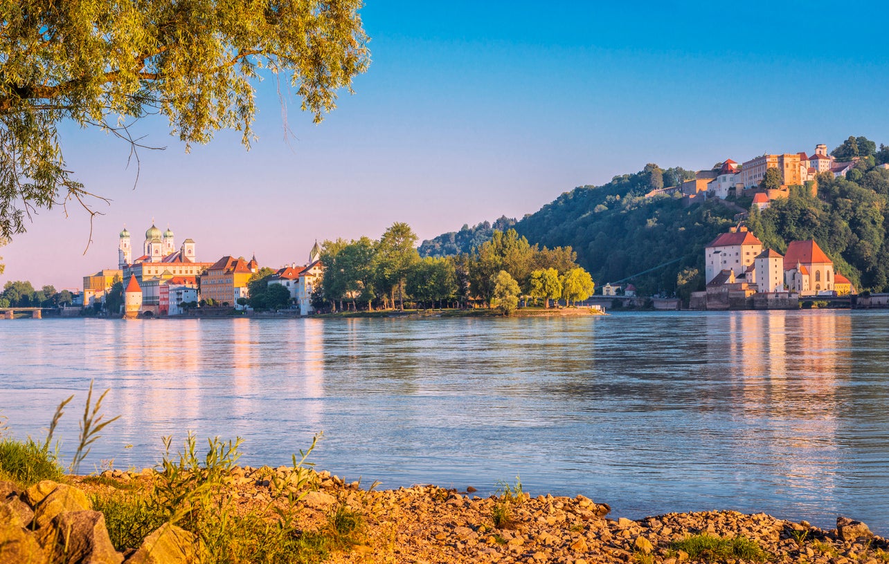 Passau sits on the confluence of three rivers