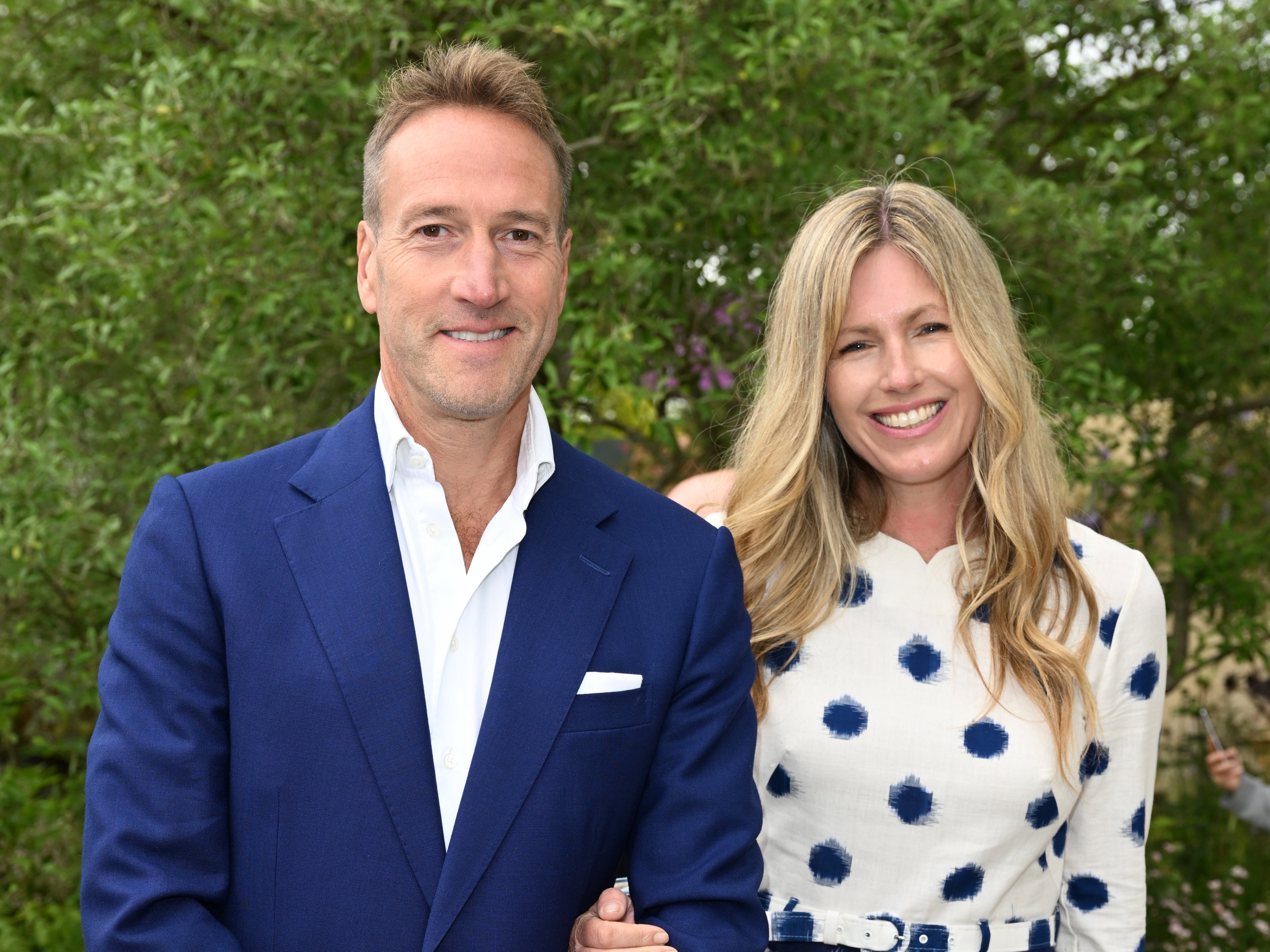 Ben Fogle and Marina Fogle attend the 2023 Chelsea Flower Show at Royal Hospital Chelsea on May 22, 2023
