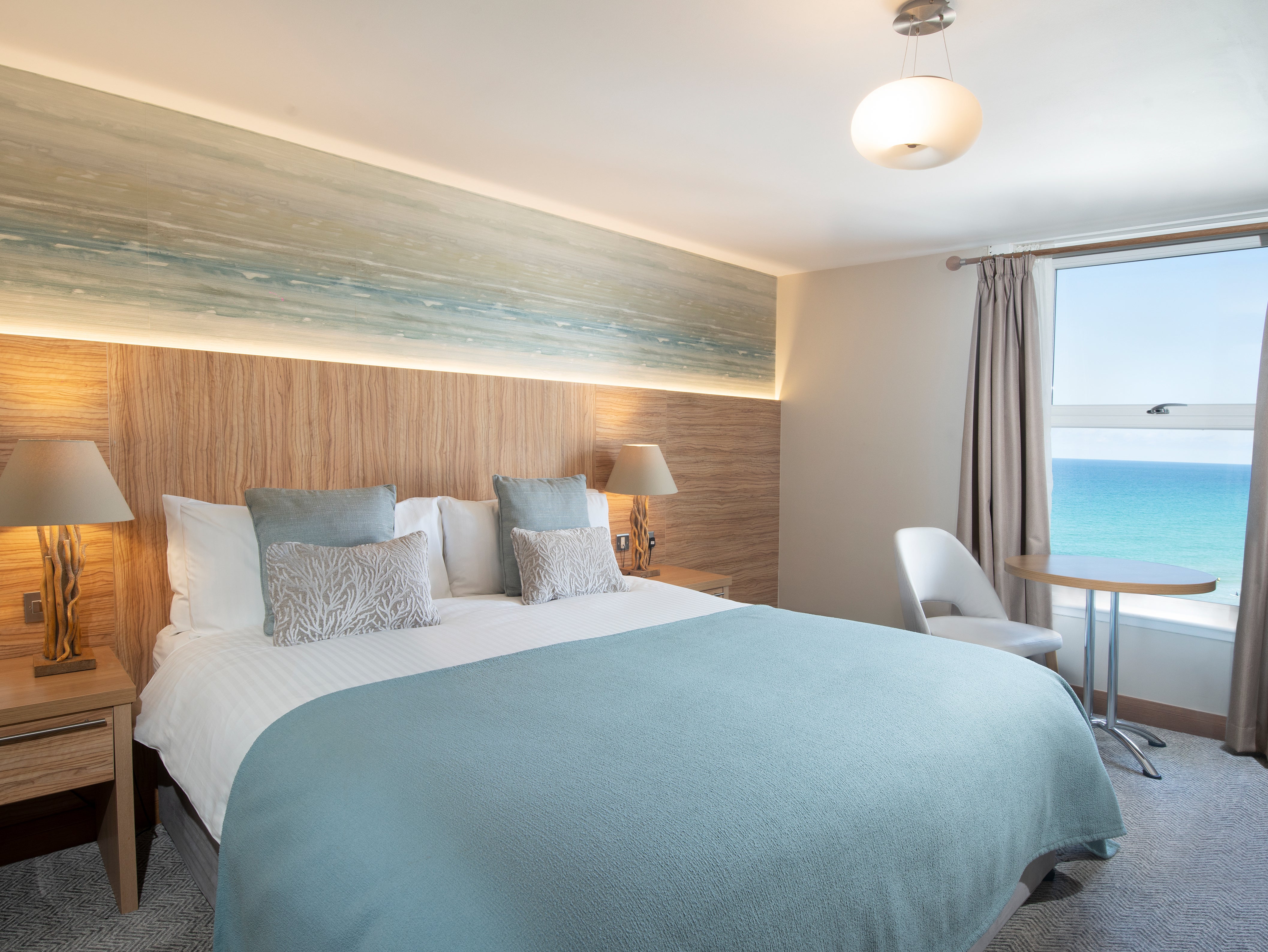 Soak up the stunning view of Fistral Beach
