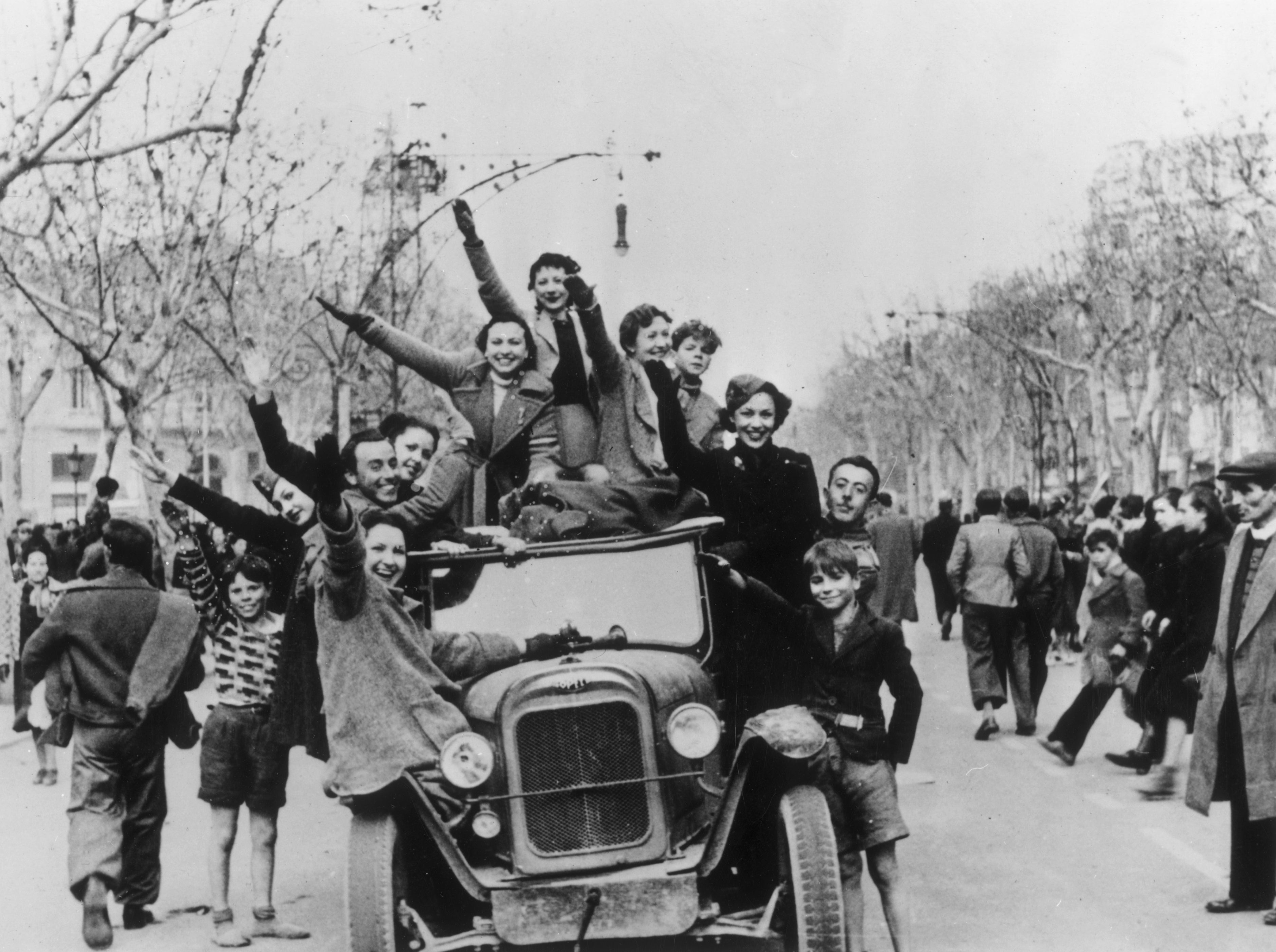 Spanish nationalists in Barcelona during the Spanish Civil War in 1939 – Spain may be poised to usher in a return of the hard right, almost half a century after the death of General Francisco Franco