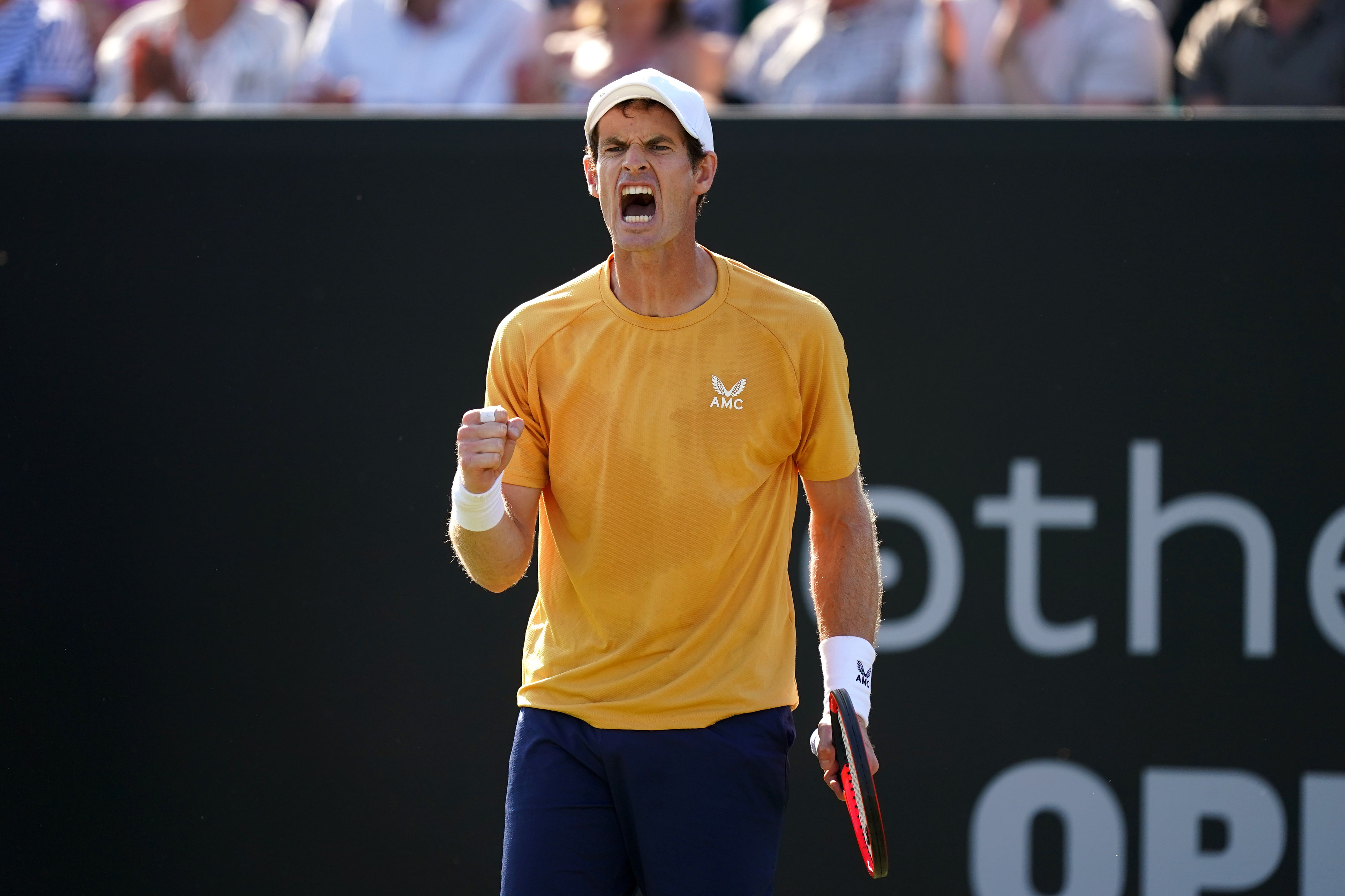 Andy Murray won a seventh match in a row to make the Nottingham Open quarter-finals (Mike Egerton/PA)