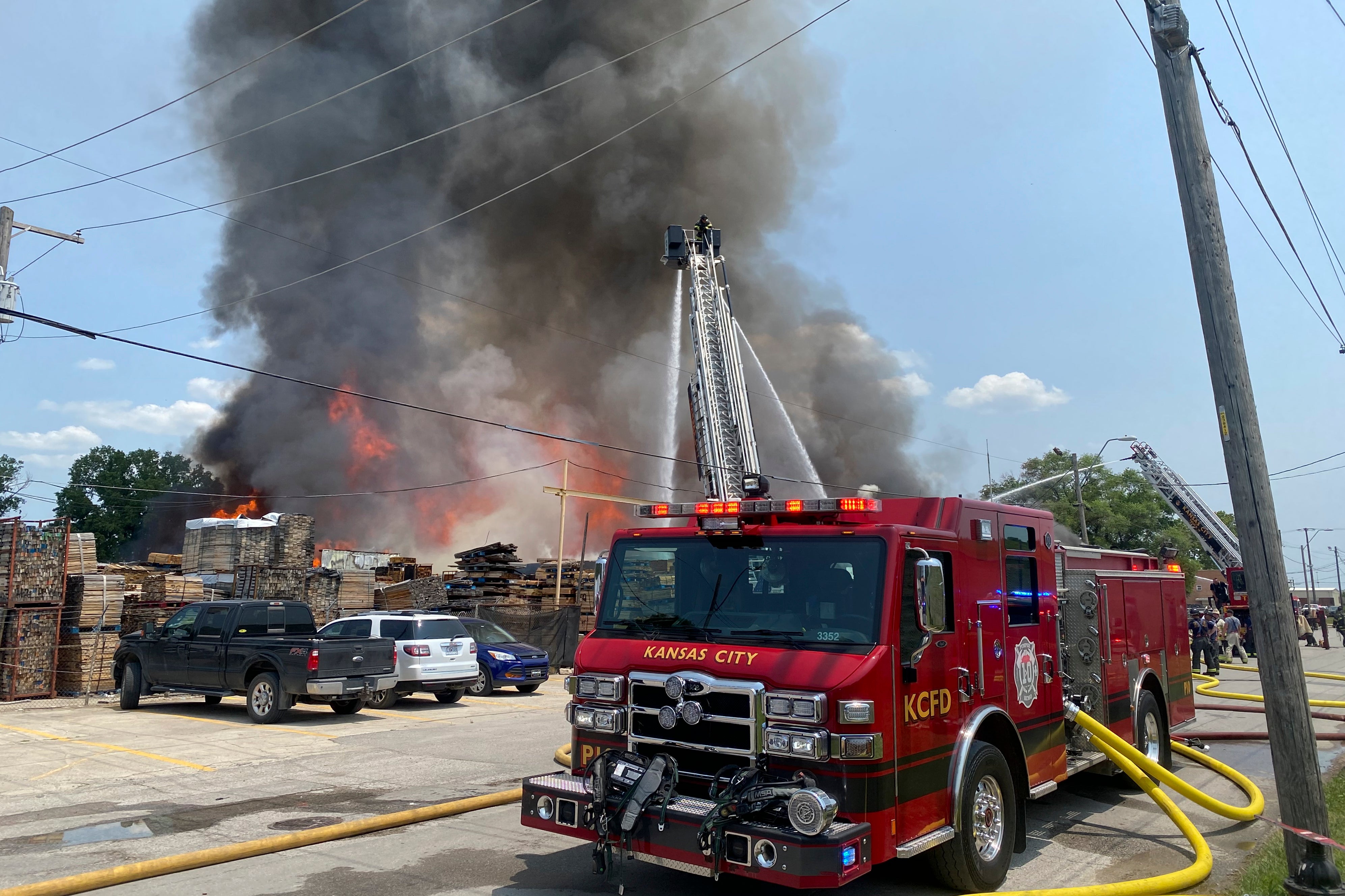 Warehouse Fire Kansas City