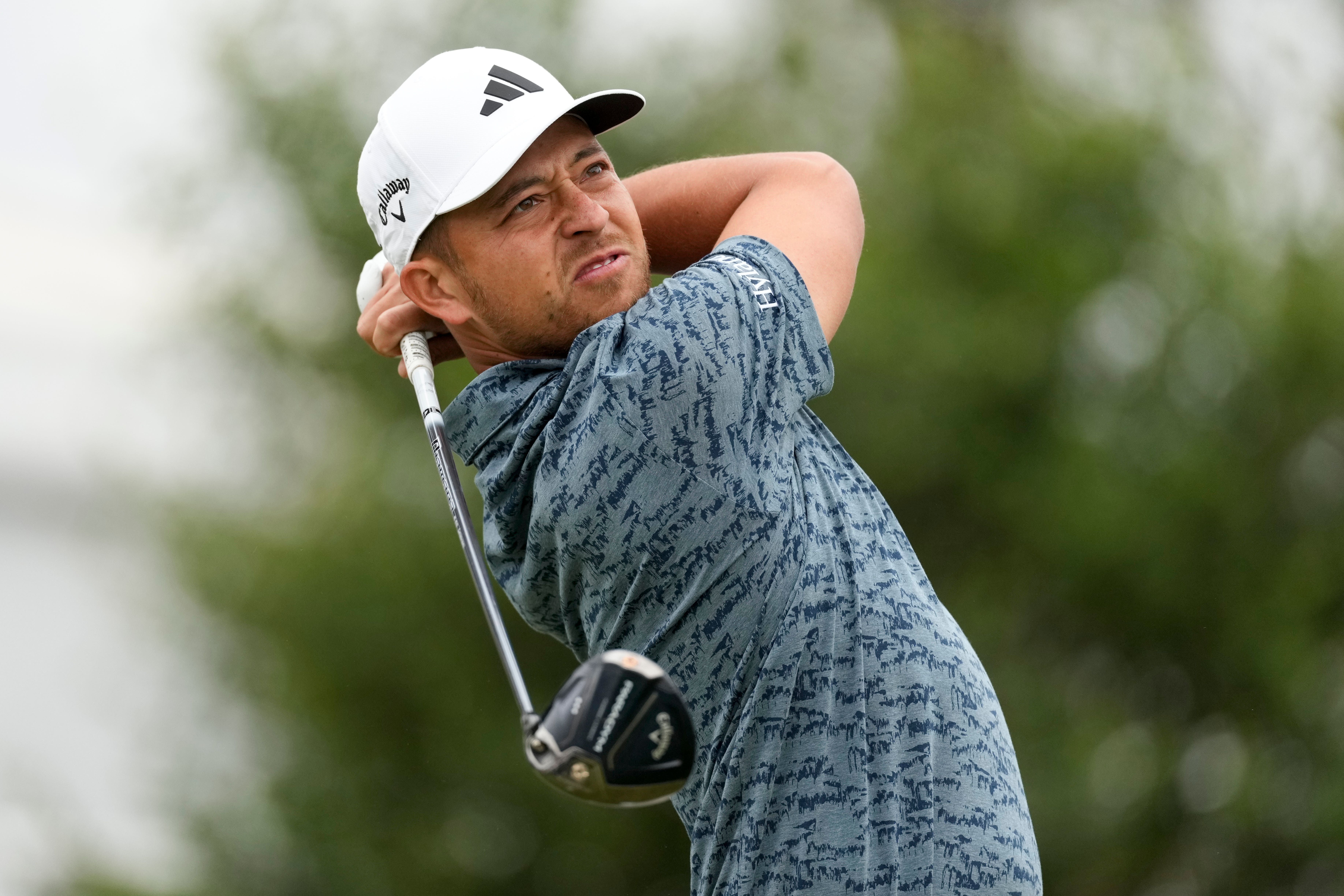 Xander Schauffele matched compatriot Rickie Fowler’s 62 on a record day of scoring in the US Open (Marcio J Sanchez/AP)