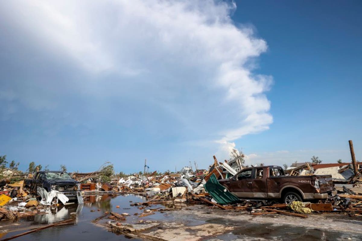 Devastating Texas tornado leaves at least three dead, two missing and dozens injured