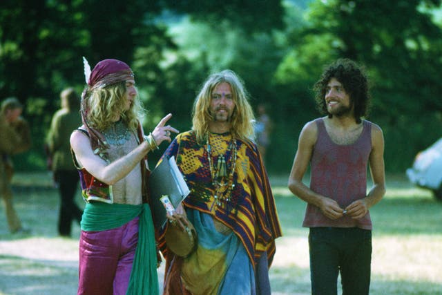 <p>The spiritual core of Glastonbury – as seen in this picture from the 1971 festival – has become truly archaic</p>