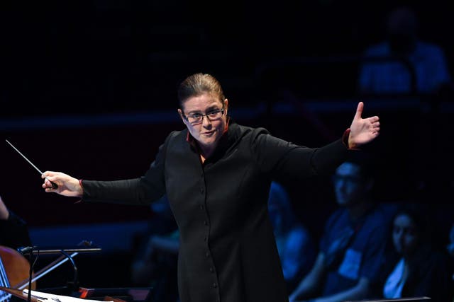 Finnish conductor Anna-Maria Helsing (BBC)