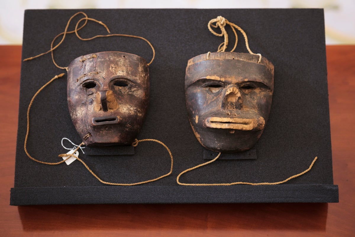 Germany hands over 2 Indigenous masks to Colombia as it reappraises the past