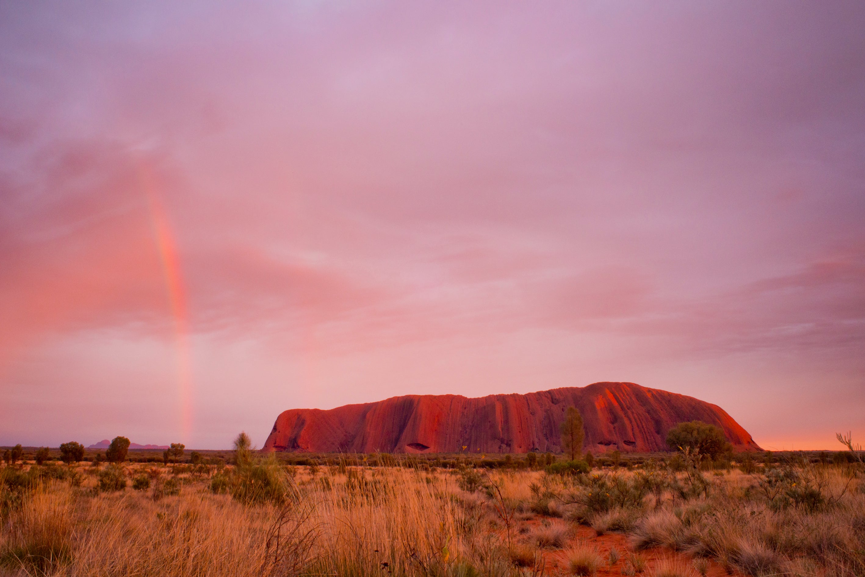 Uluru is known throughout the world as an Australian landmark
