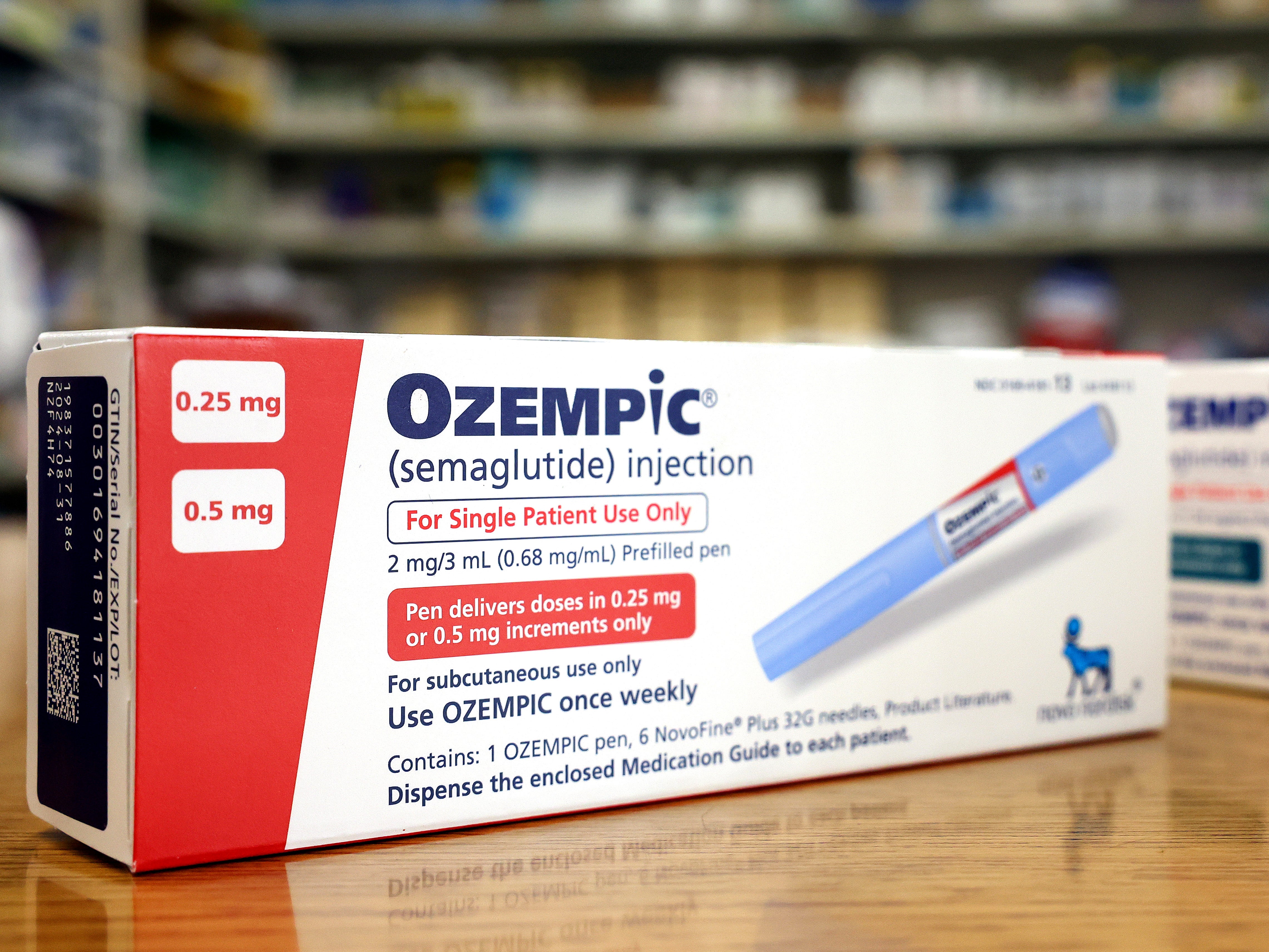 Semaglutide (ozempic) is licensed to treat obesity under the brand name Wegovy
