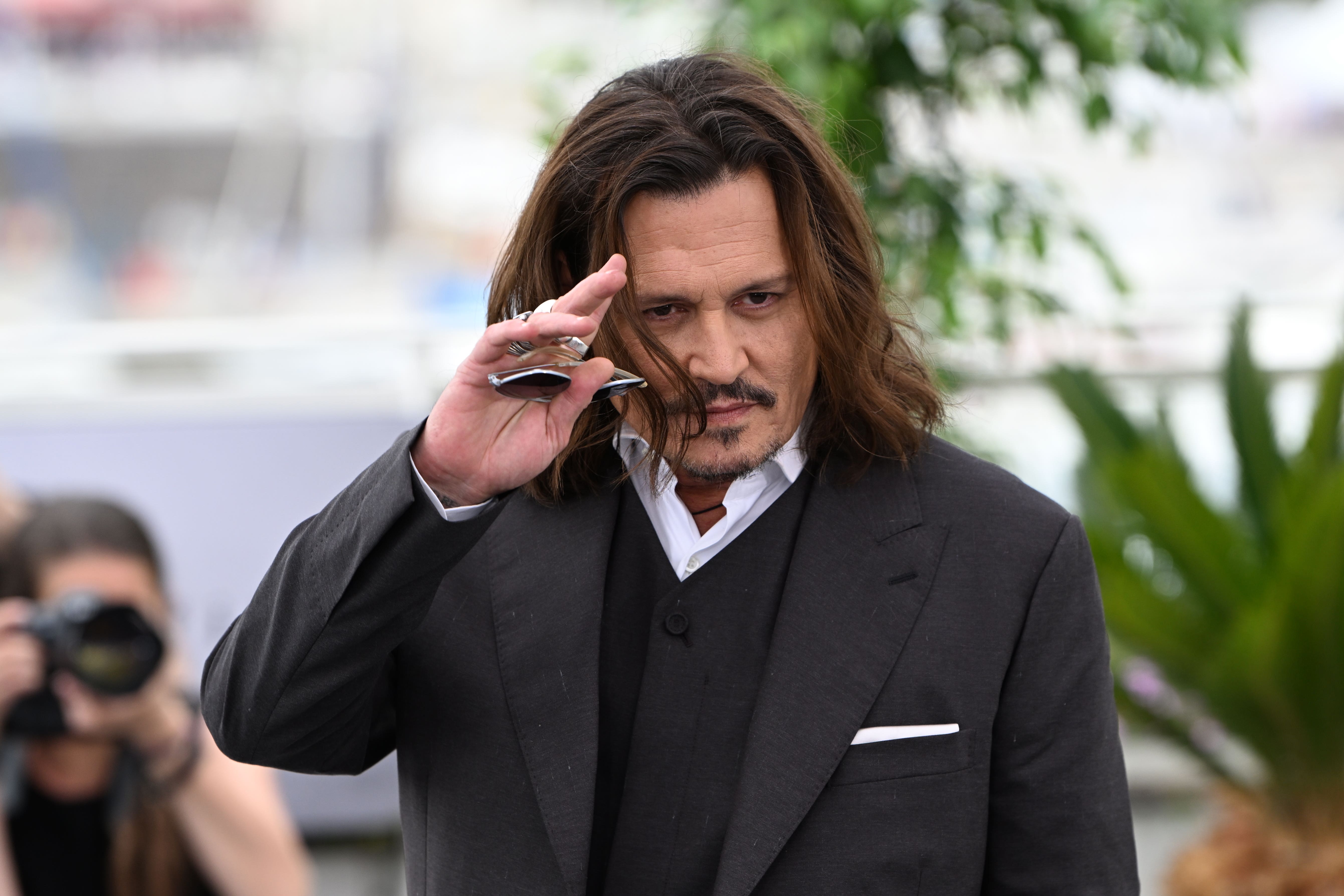 Depp returned to the screen in May