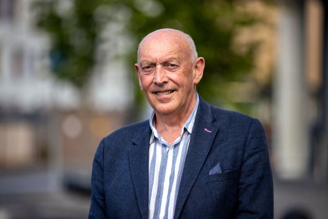 Peter Sheridan, chief executive of Co-operation Ireland, who has been made a CBE (Commander of the Order of the British Empire) for services to peace in the King’s Birthday Honours list (Liam McBurney/PA)