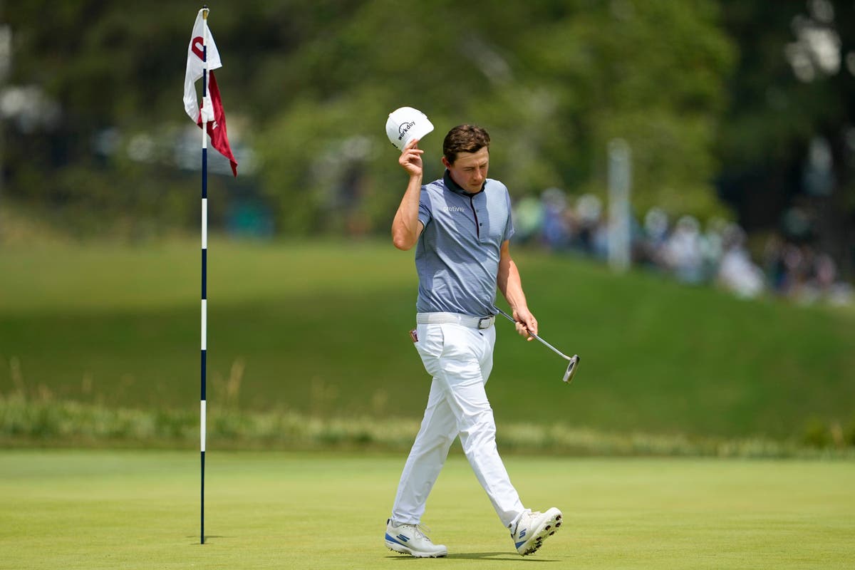 Matt Fitzpatrick keeps US Open defence alive with first professional ace