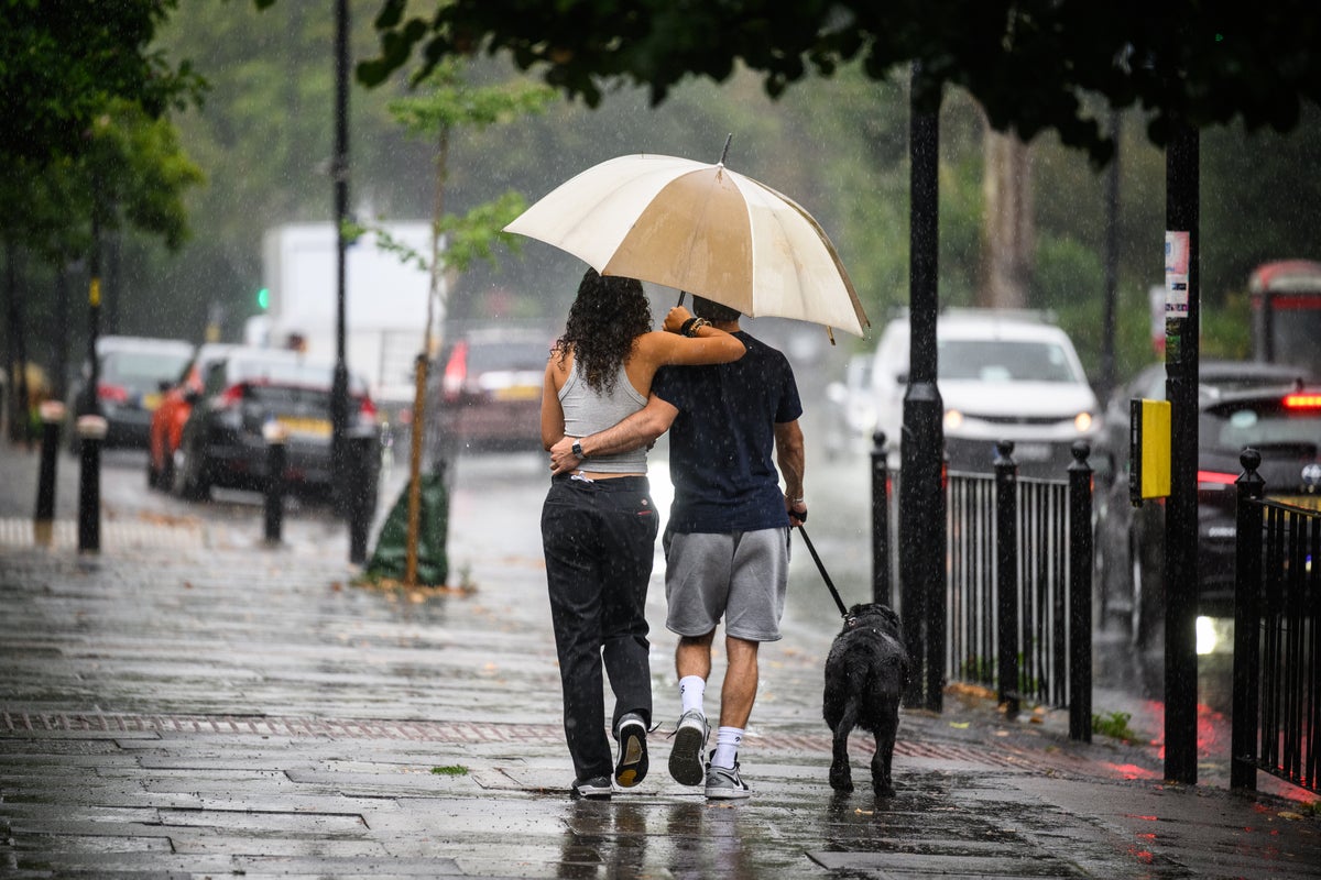 When will the heatwave end? Storm warning issued as heavy rain expected