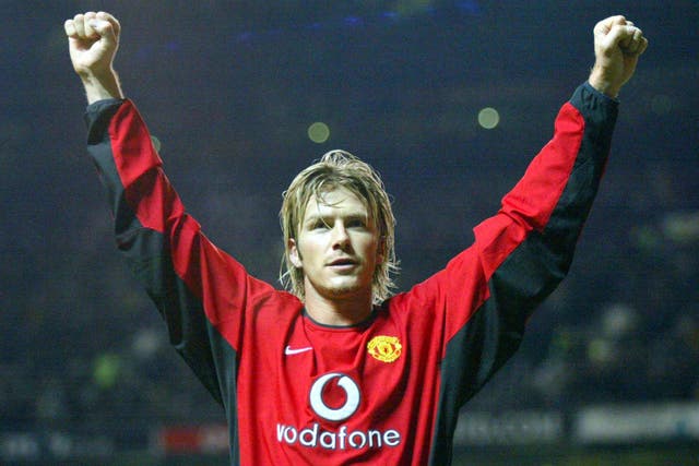 David Beckham came through the ranks at Manchester United (Phil Noble/PA)