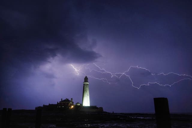 A yellow weather warning for thunderstorms has been issued (PA)