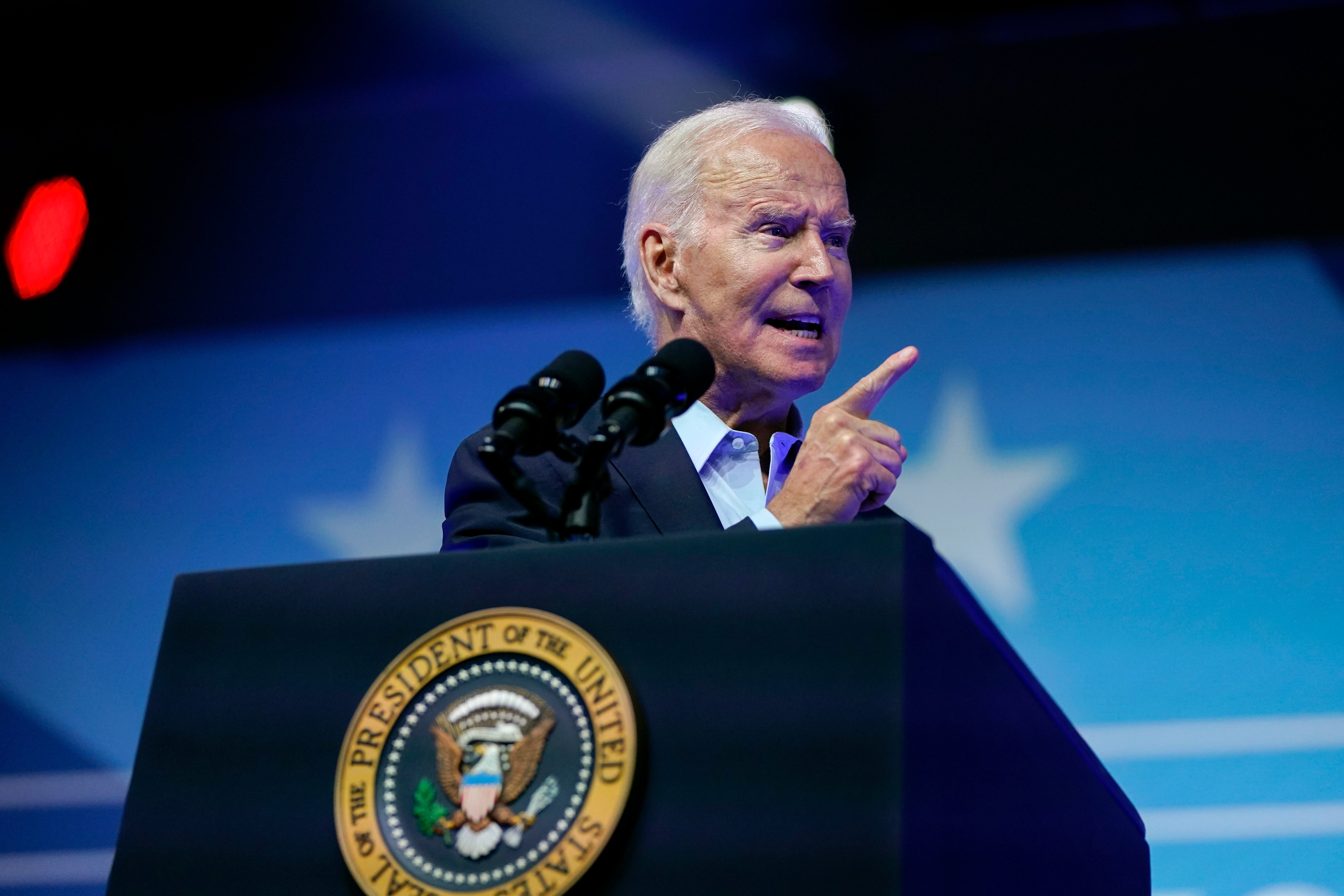 Biden said he wanted to rebuild the US economy ‘from the bottom up and middle out, not top down’