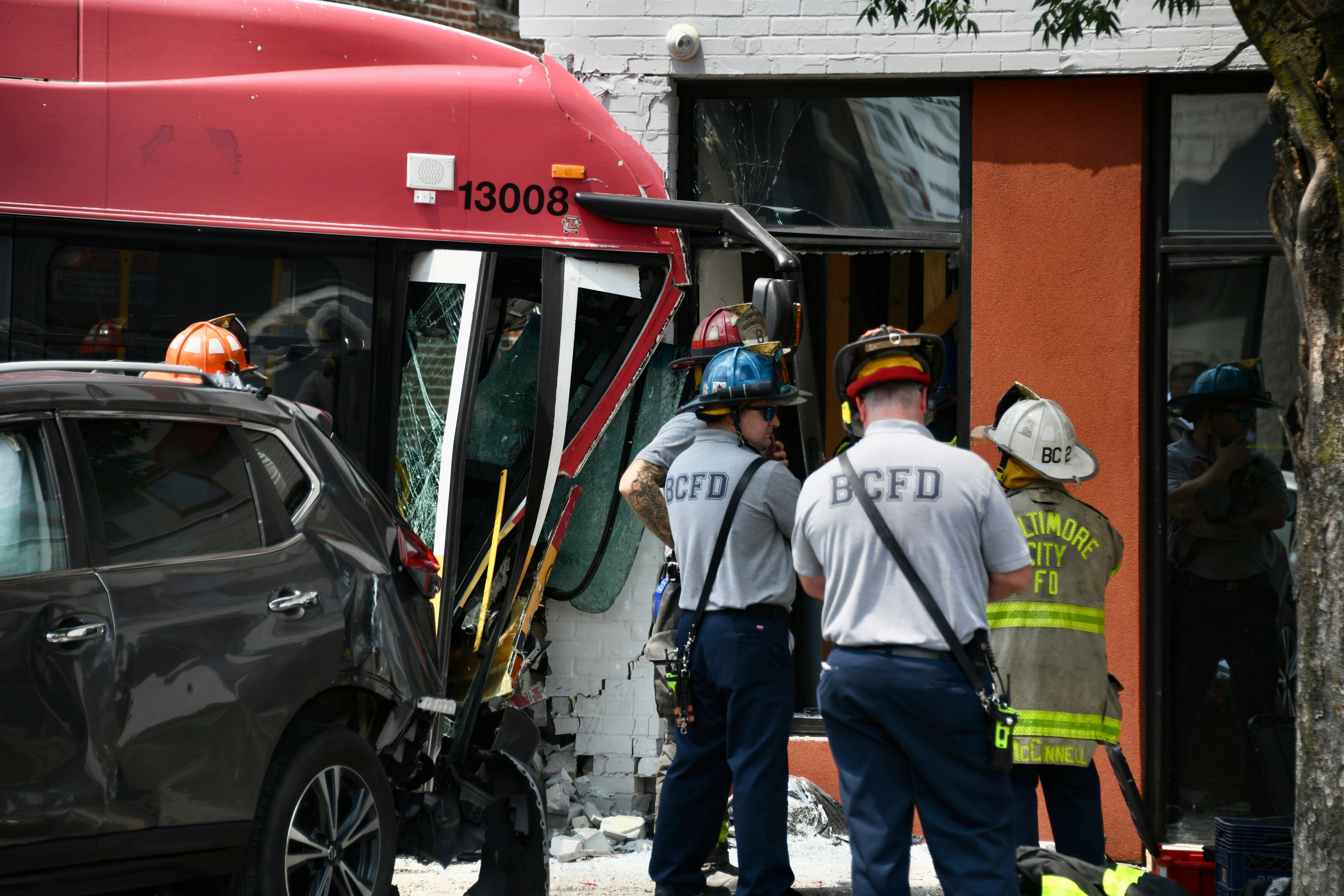 Baltimore Bus-Crash