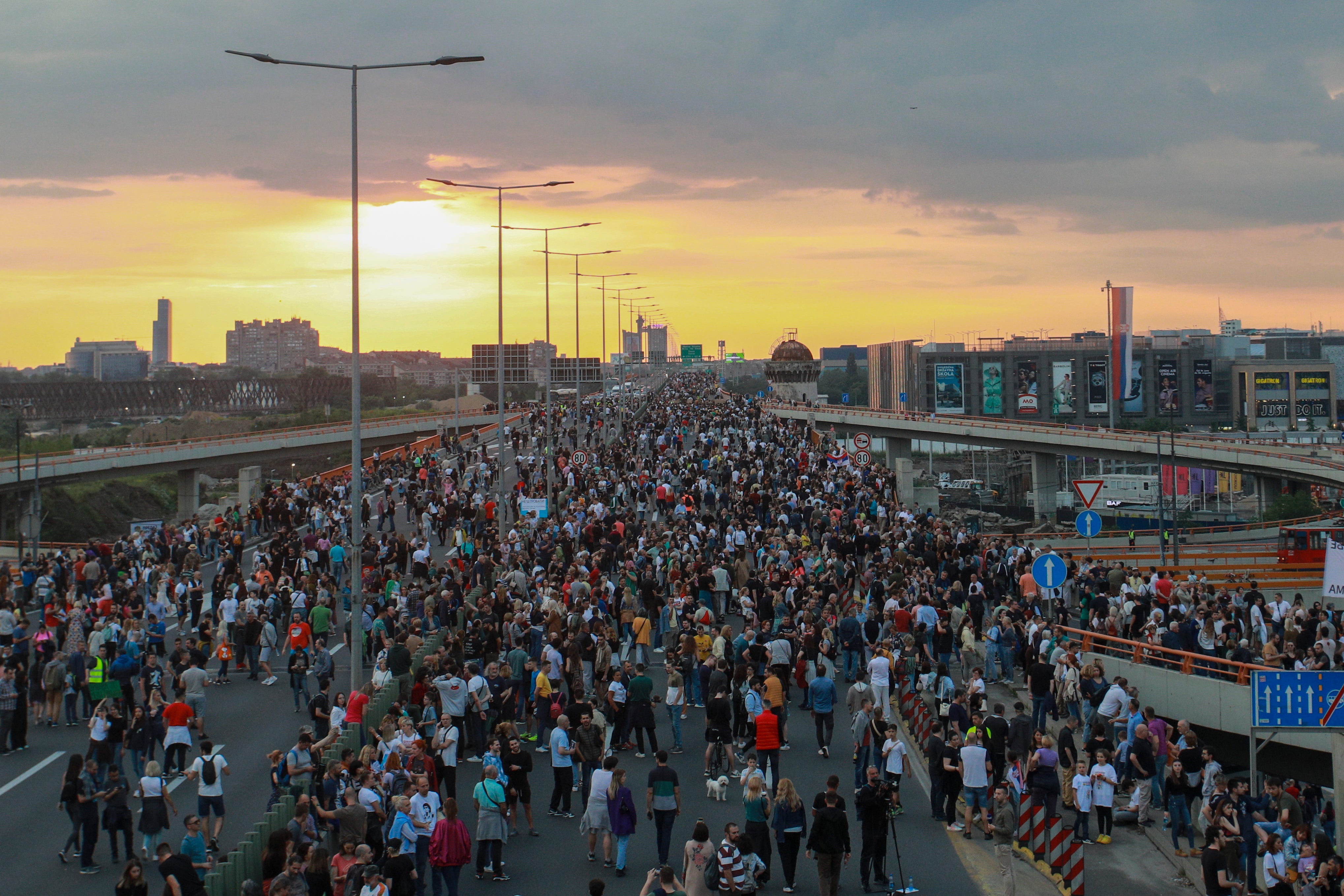 Serbia Protest