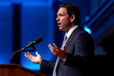 DeSantis quiet on Trump indictment as he faces conservatives in Trump country