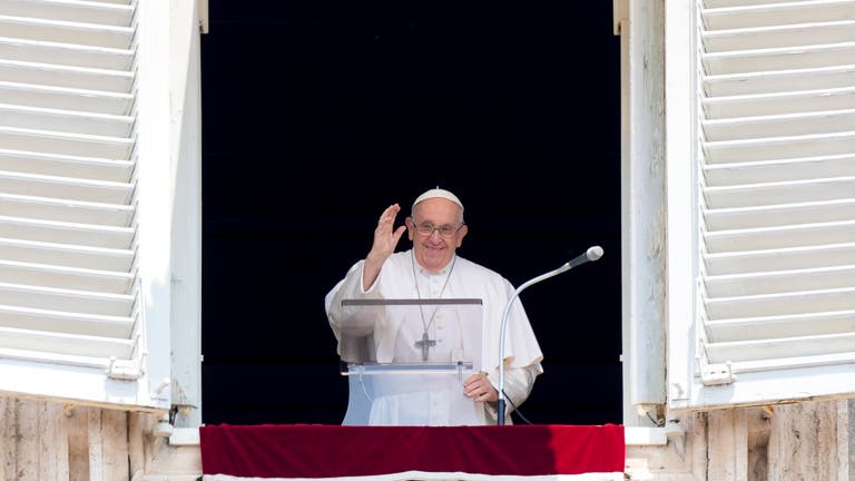 Pope From Back Pope Francis, back to Vatican routine post-surgery, says thanks to ...