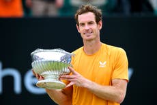 Andy Murray gets Father’s Day surprise after Nottingham victory