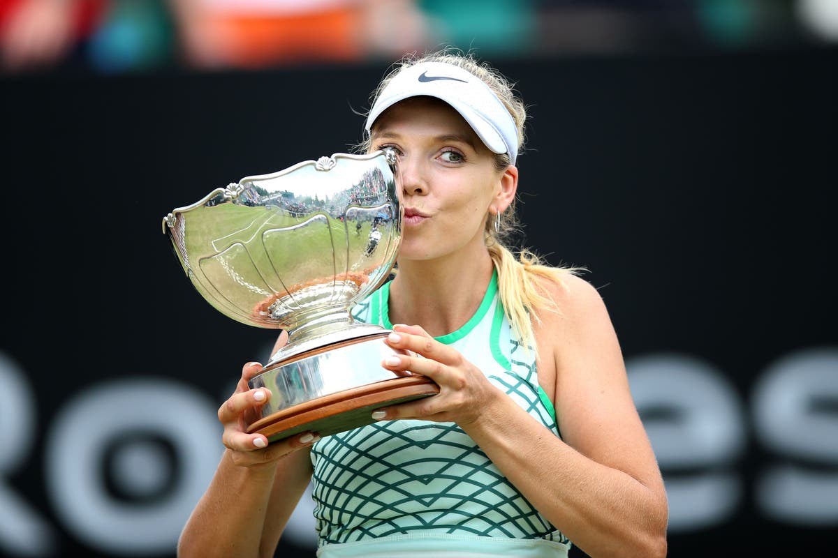 Katie Boulter fulfils childhood ambition with &lsquo;special&rsquo; victory at Nottingham