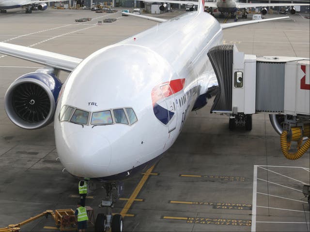 <p>Thoroughly tested: British Airways Boeing 777-300 at London Heathrow airport</p>