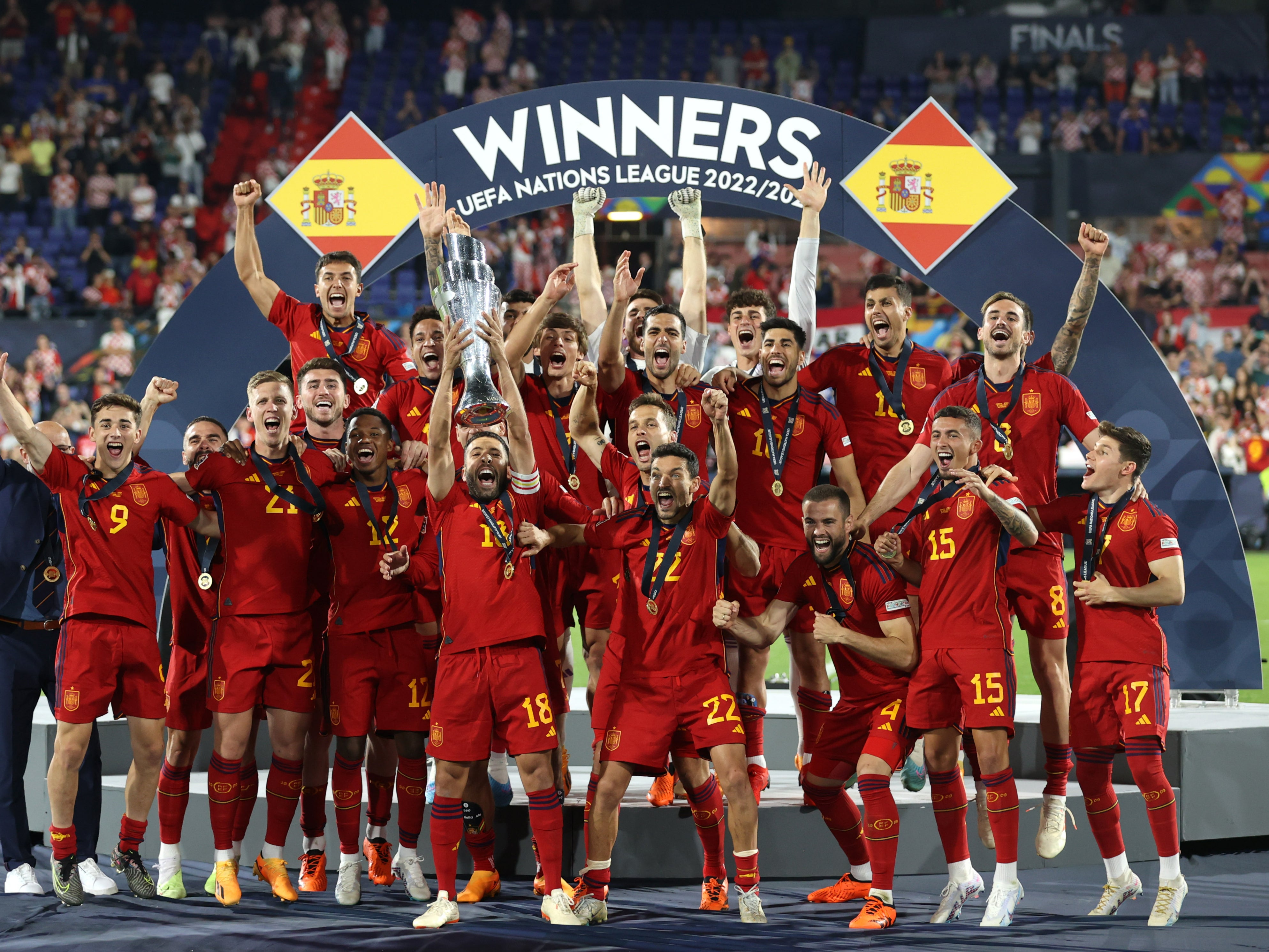 Spain End Decade long Trophy Drought With Dramatic Nations League Win 