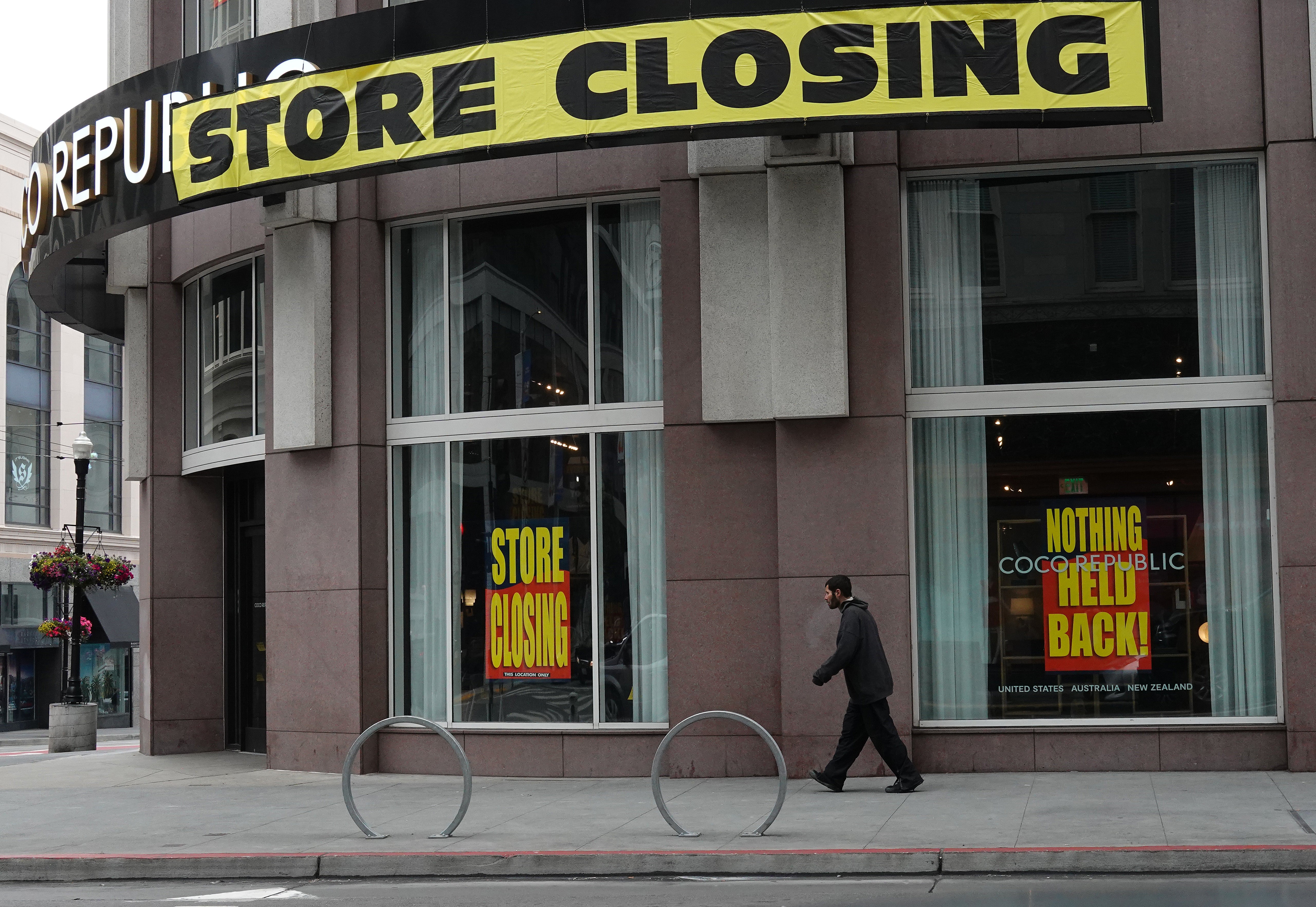 San Francisco’s downtown continues to struggle with keeping retail and commercial properties rented following the Covid-19 pandemic, and lags behind all major cities in the US