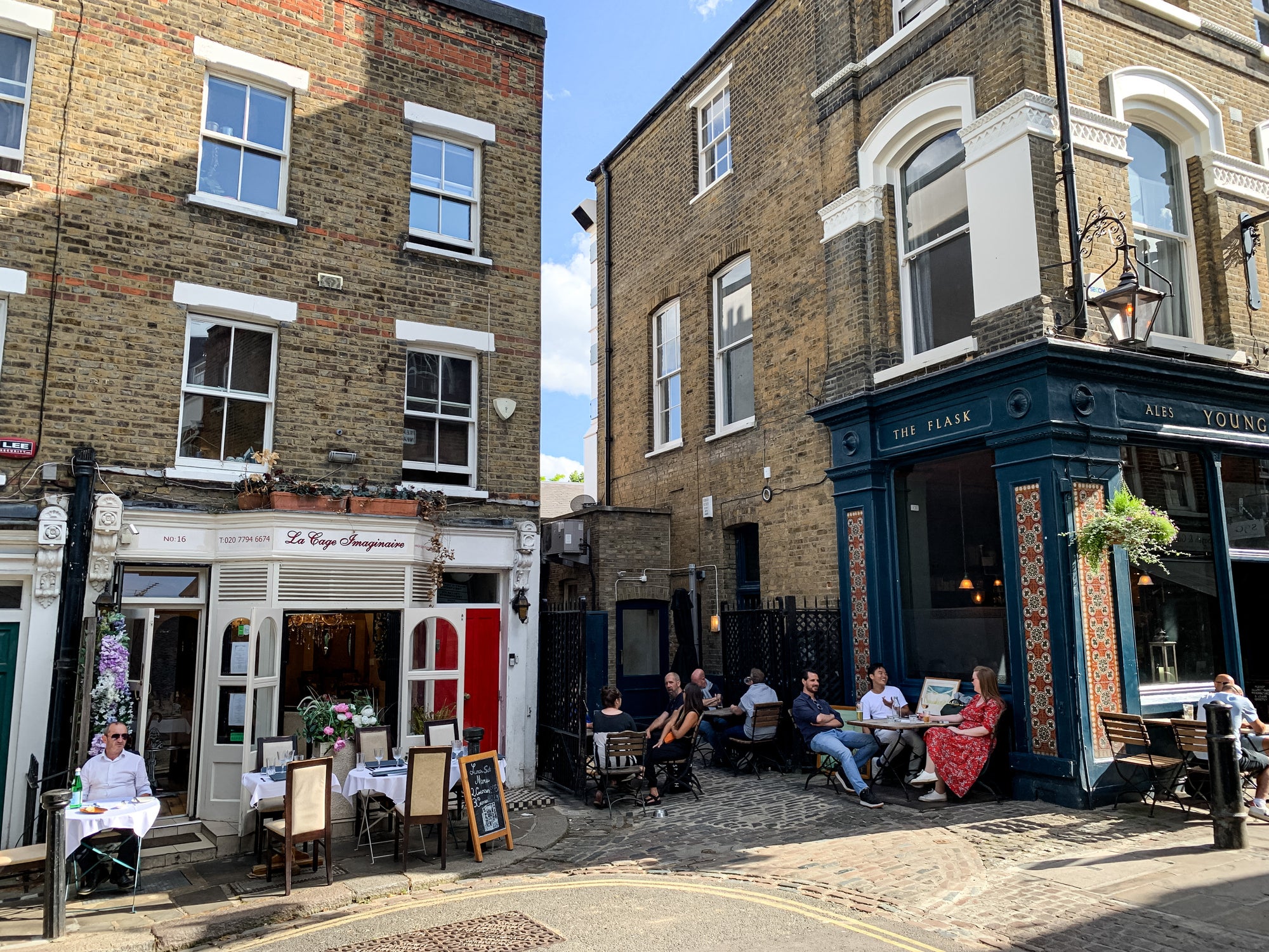 Flask Walk is home to quaint independent shops off Hampstead High Street