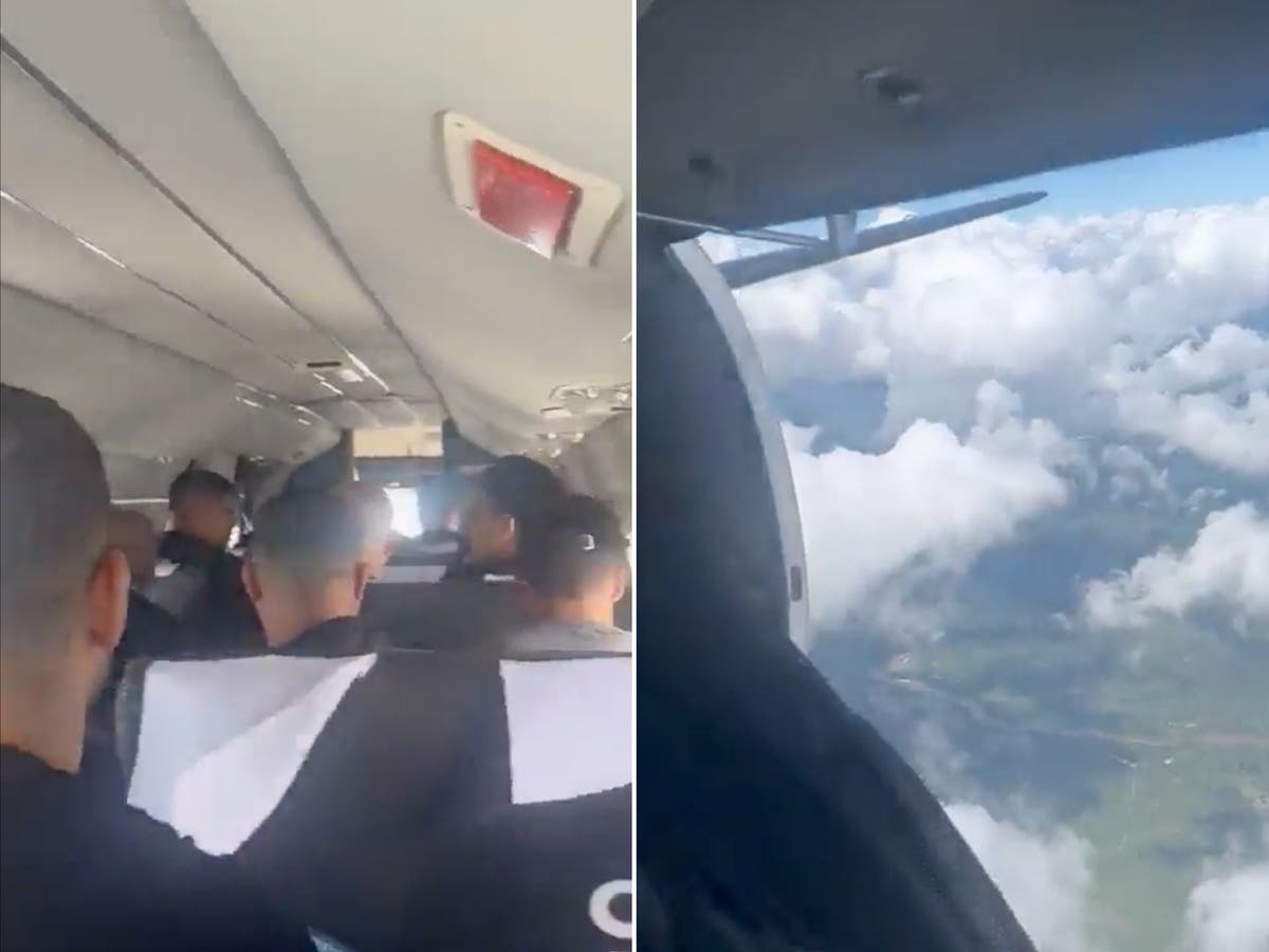 Flight makes emergency landing after plane door bursts open mid-air