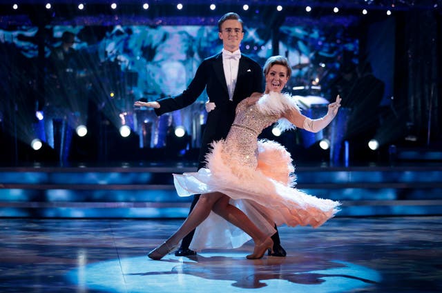 <p>The singer and the bear from the West End production will take to the ballroom in the dancing competition’s quarter-final this weekend, </p>