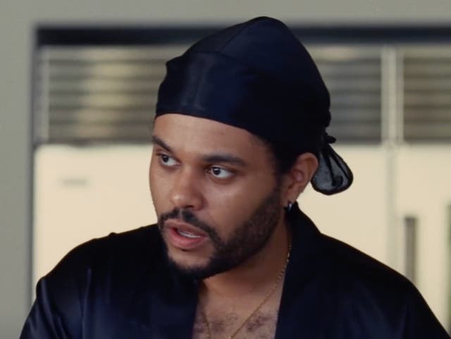 <p>The Weeknd aka Abel Tesfaye in ‘The Idol’</p>