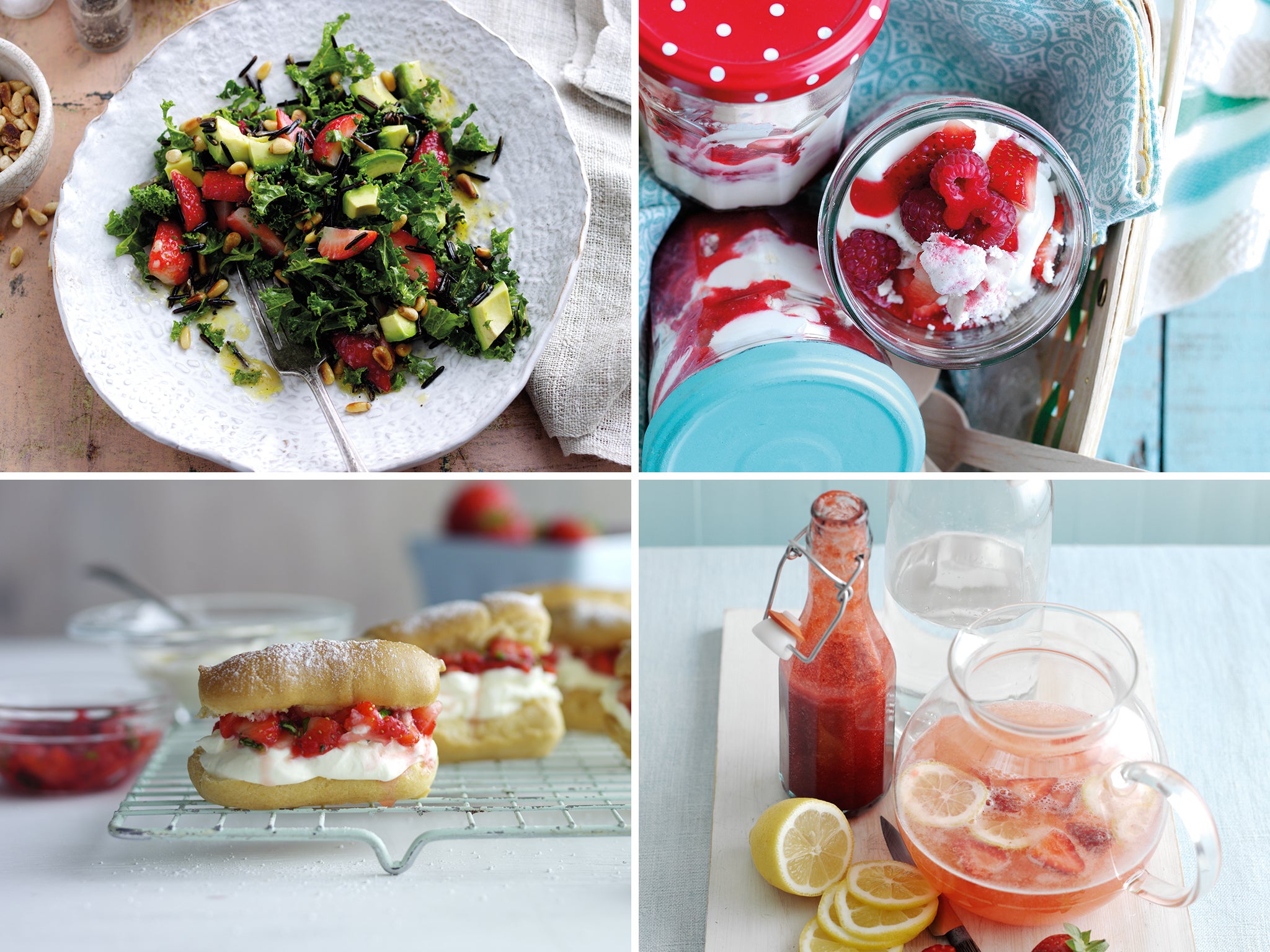 Sweet spot: strawberries can be savoury too