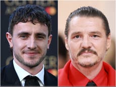 Paul Mescal and Pedro Pascal ‘look like twins’ as they pose with fans while filming Gladiator 2