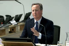 Covid inquiry: David Cameron defends austerity – but admits weakness in preparing for pandemic