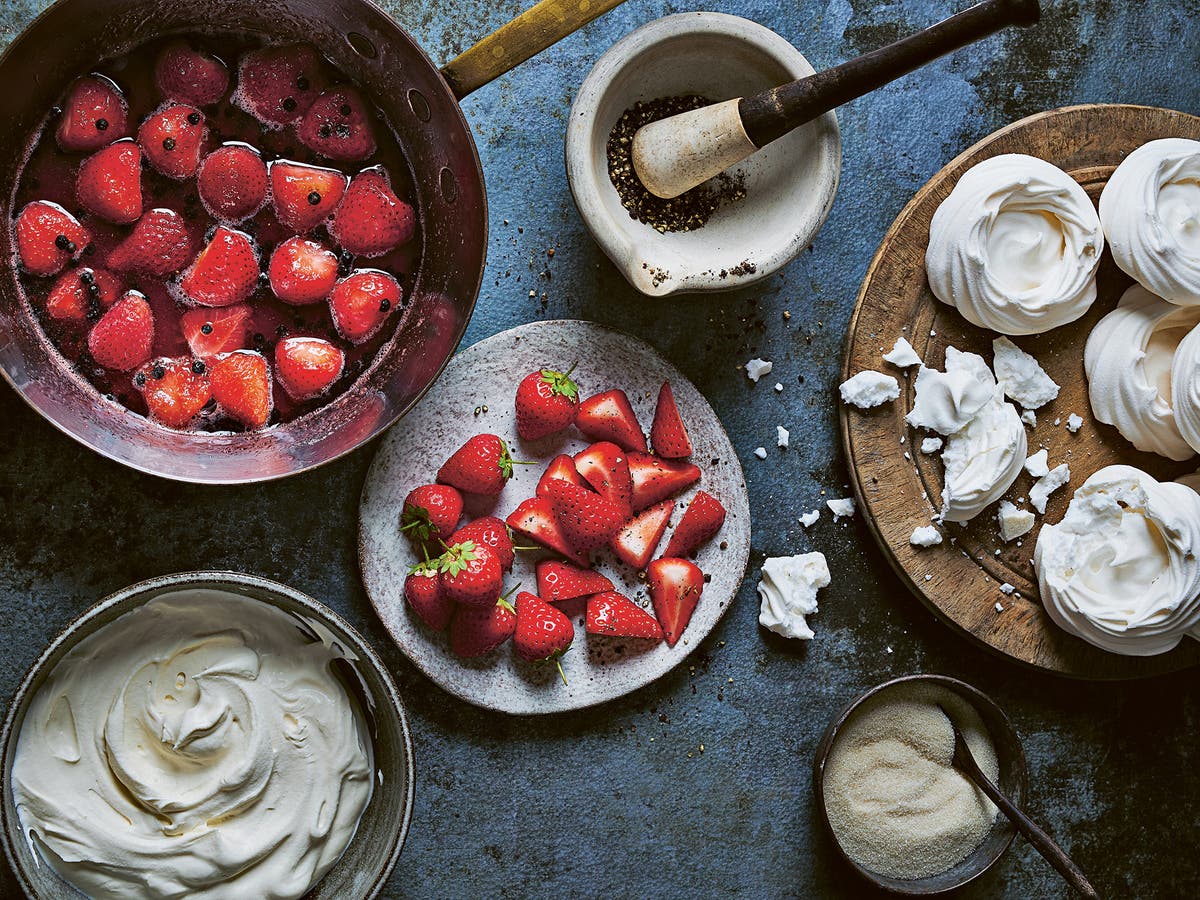 Spice up a classic: Eton mess with strawberries and black pepper Spice up a classic: Eton mess with strawberries and black pepper