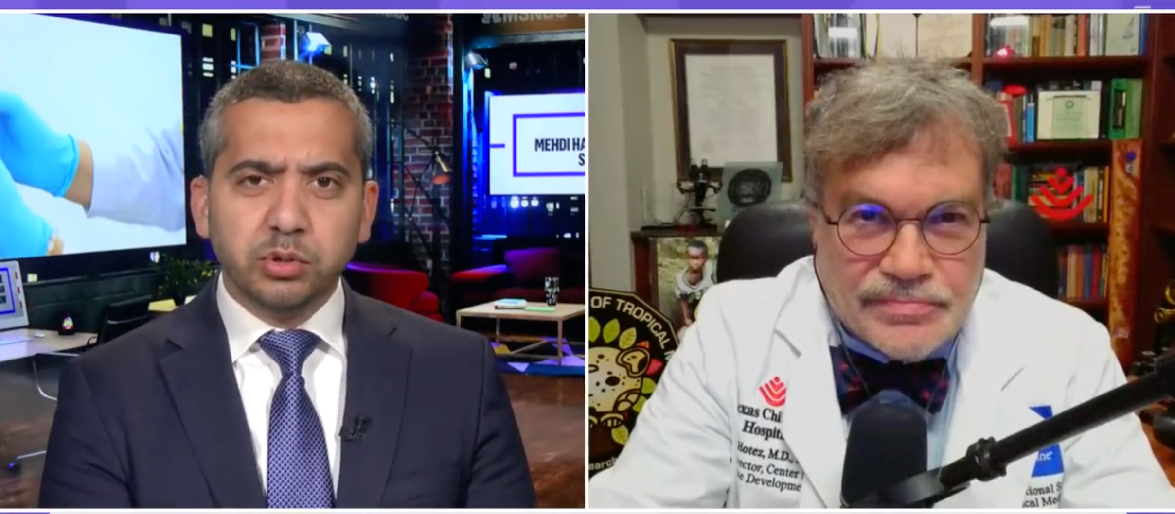 Vaccine scientist Peter Hotez spoke to MSNBC host Mehdi Hasan about why he won’t debate RFK Jr