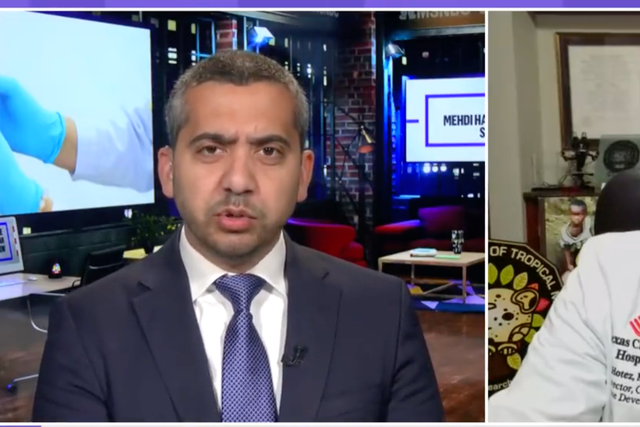 <p>Vaccine scientist Peter Hotez spoke to MSNBC host Mehdi Hasan about why he won’t debate RFK Jr</p>