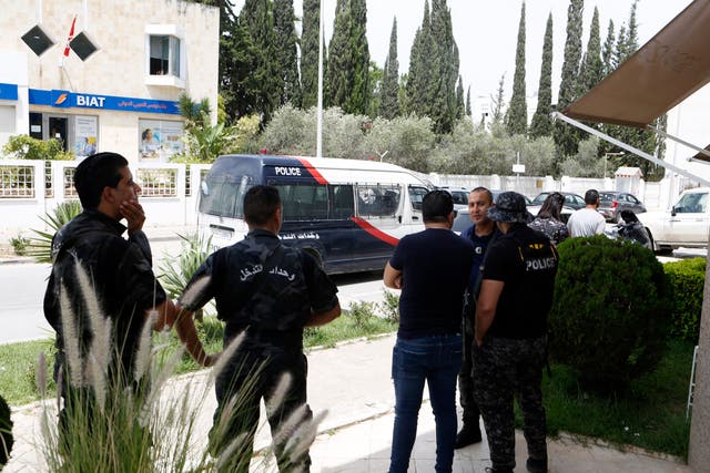 Tunisia Embassy Guard Attacked