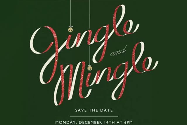 <p>All welcome: invitation to the ‘Minglegate’ Christmas party at CCHQ in December 2020 </p>