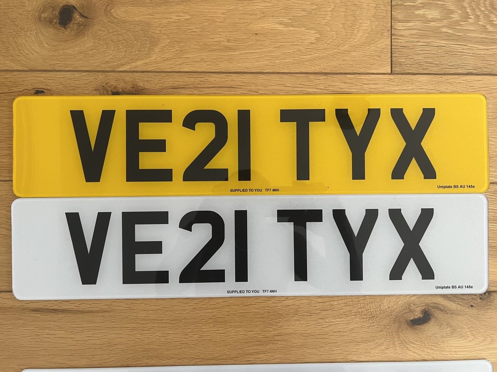 There’s also a thriving trade in vintage personalised plates