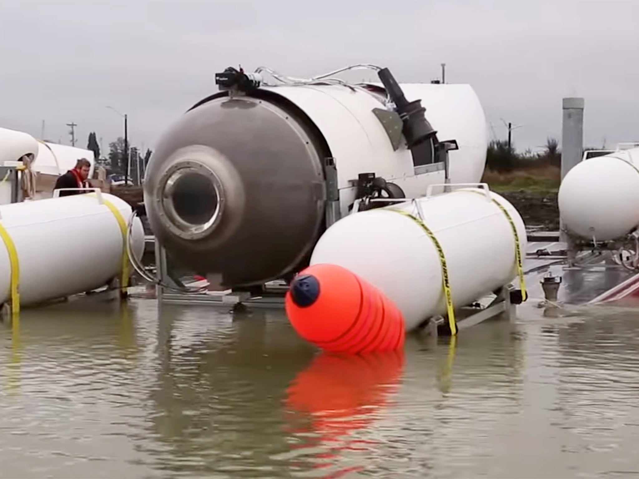 An OceanGate submersible like the one missing