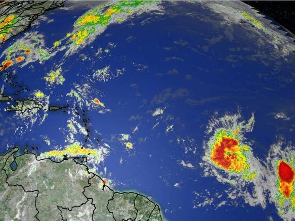 Tropical Storm Bret in Atlantic sparks hurricane fears in the Caribbean