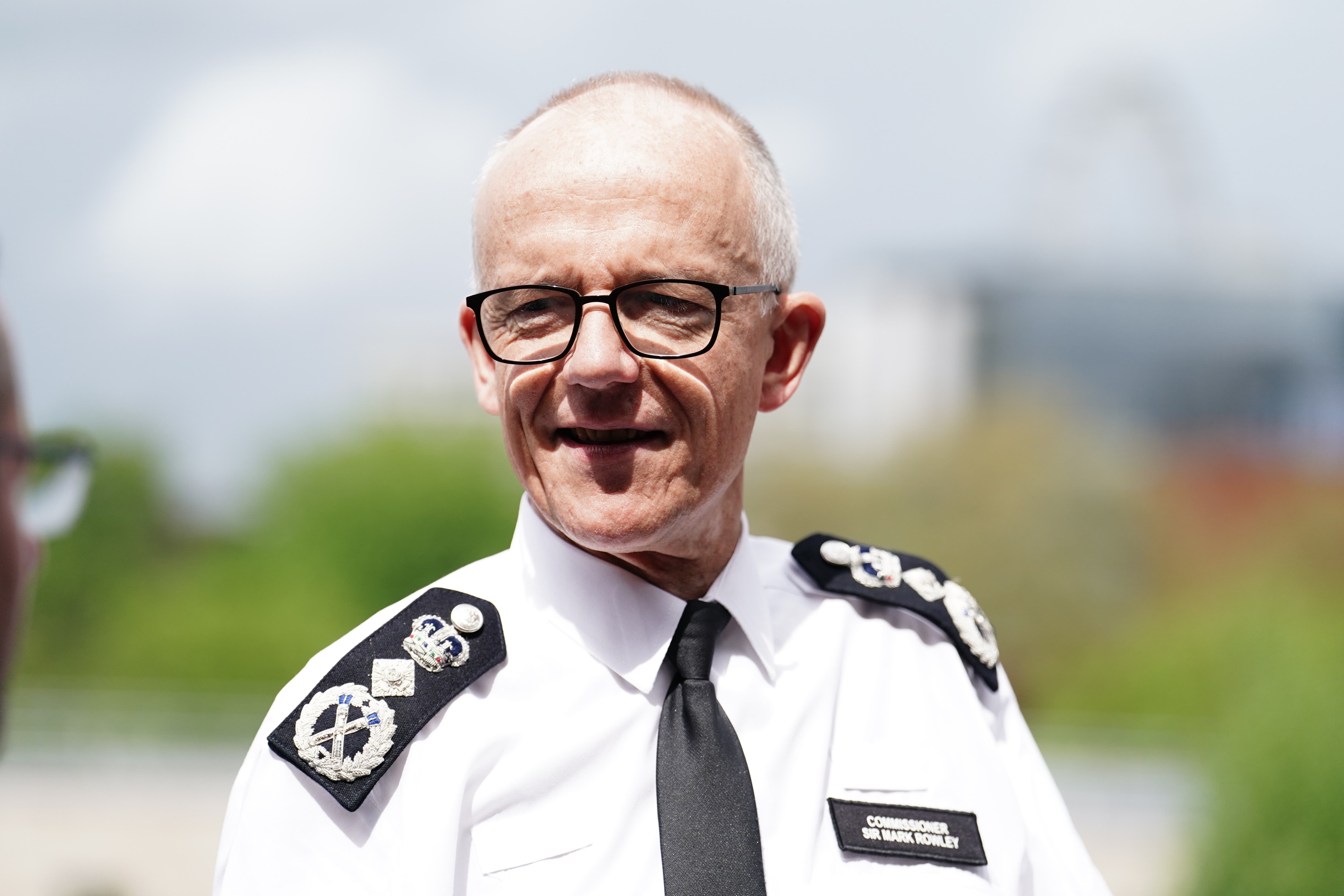 Metropolitan Police Commissioner Sir Mark Rowley