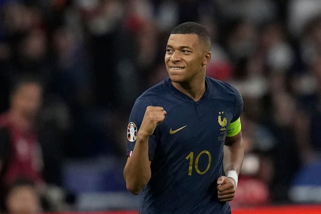 Kylian Mbappe made more history after scoring the winner for France against Greece (Christophe Ena/AP)